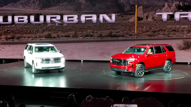 Illustration for article titled 2021 Chevrolet Suburban And 2021 Chevrolet Tahoe: Here They Are